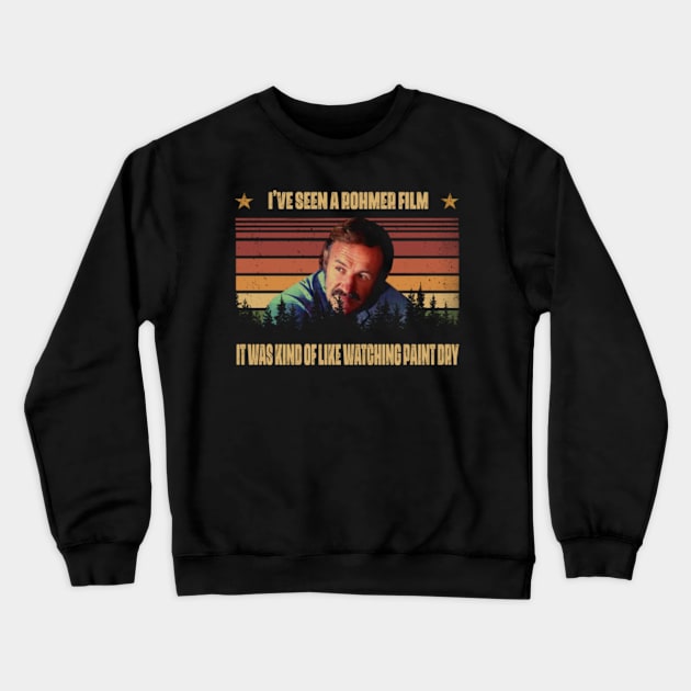 Film Noir Fashion Odyssey Night T-Shirts, A Stylish Homage to the Classic Detective Genre of the 1970s Crewneck Sweatshirt by berengere pomeroy